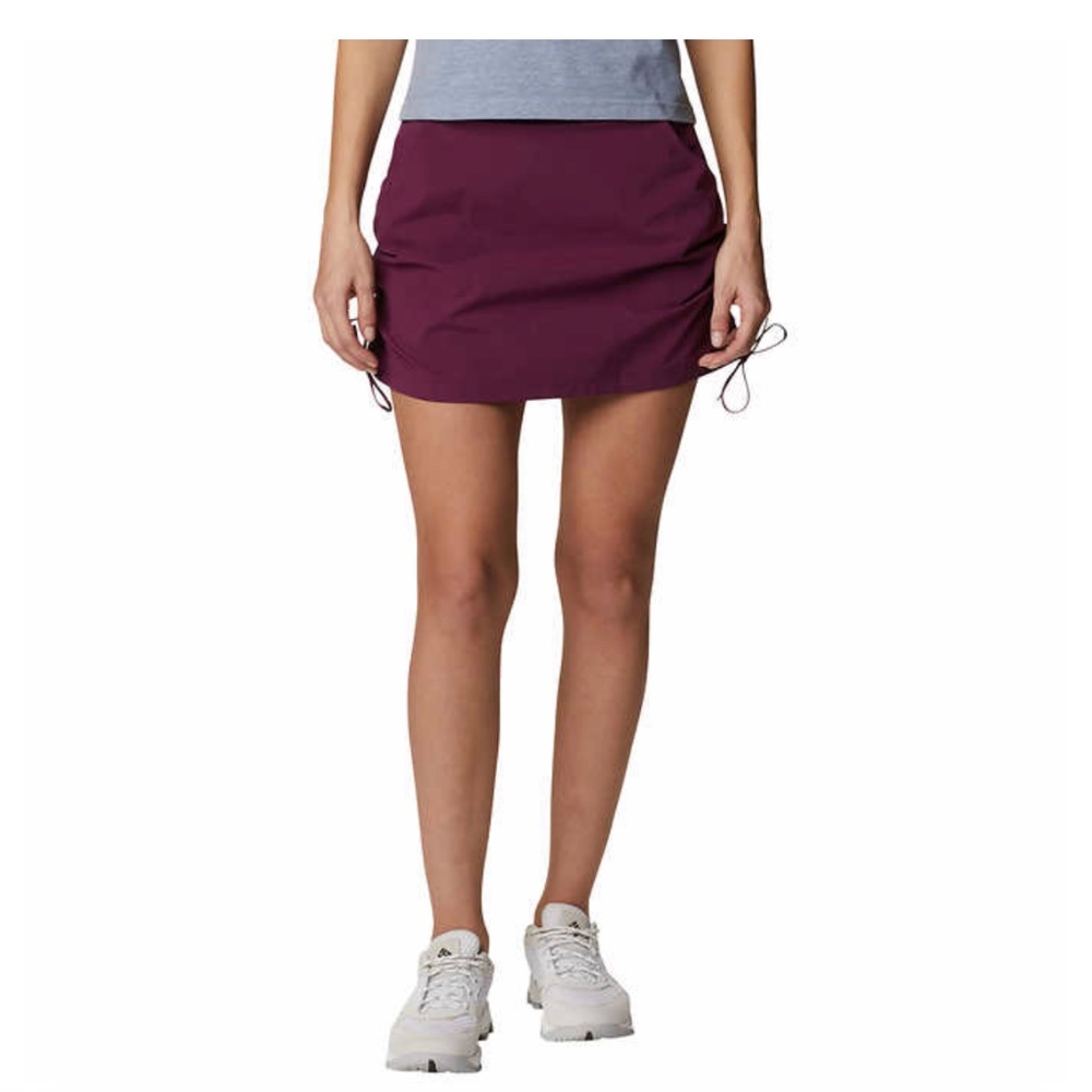 Columbia skort with drawstring sides